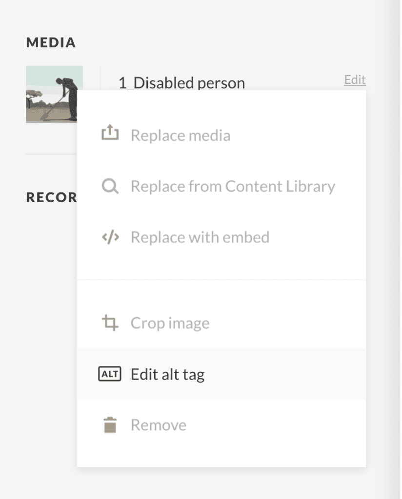 Alternative text on Articulate Rise