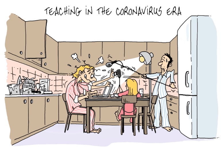 Vignette de l'article de blog - Petit guide de survie pour animer une salle de cours virtuelle