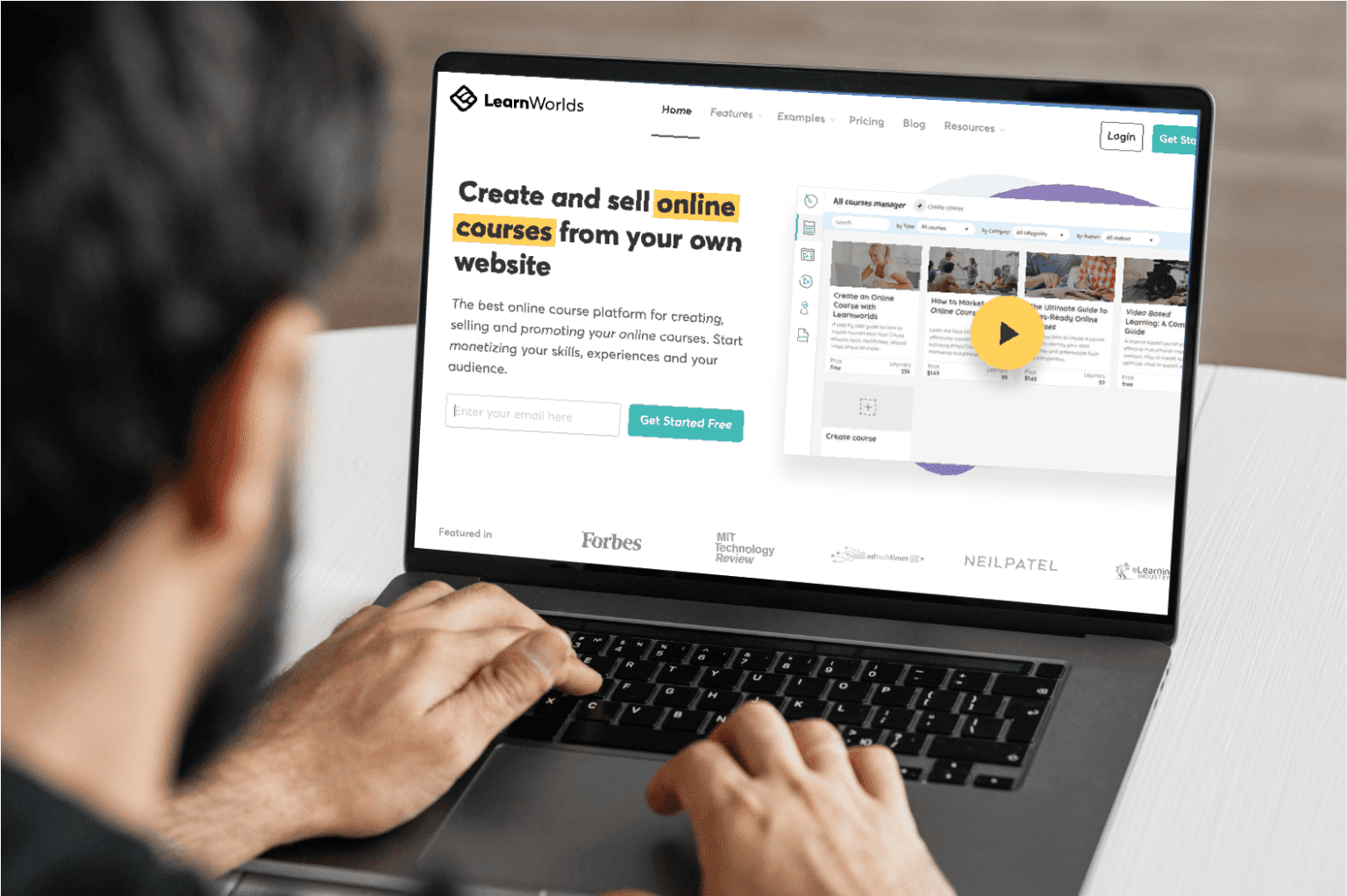 Learnworlds, Académie en ligne