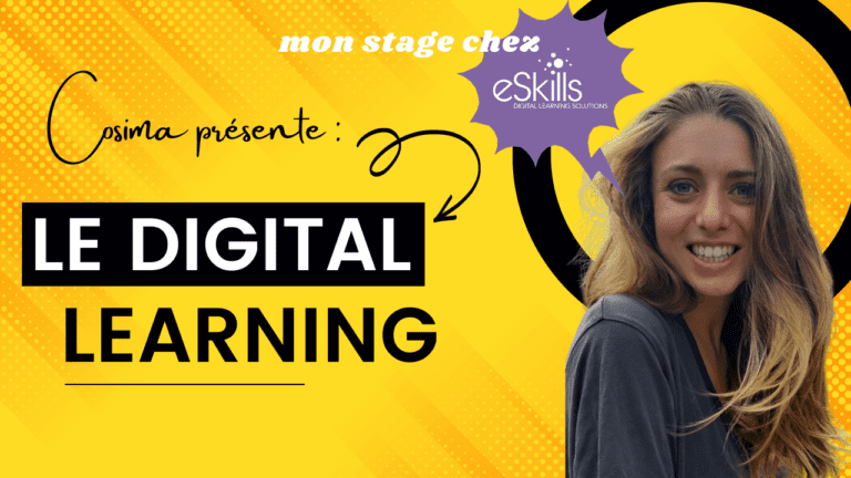 Cosima. stagiaire eSkills, podcast, digital learning