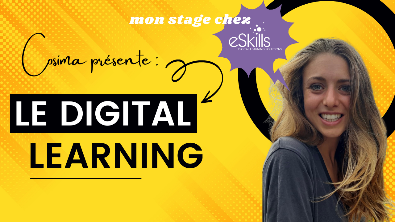 Cosima. stagiaire eSkills, podcast, digital learning
