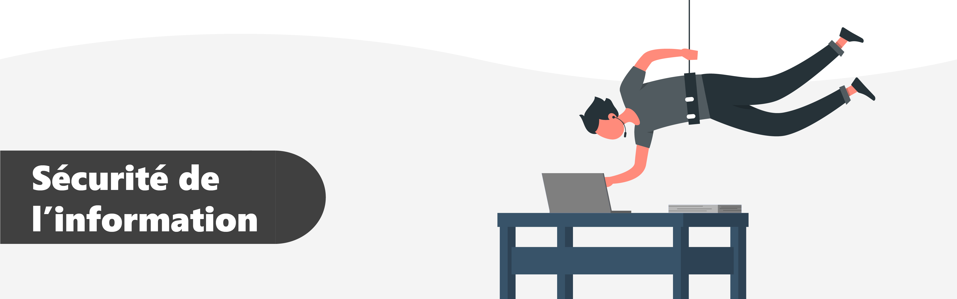 Bannière pour le projet sécurité de l'information pour Elca